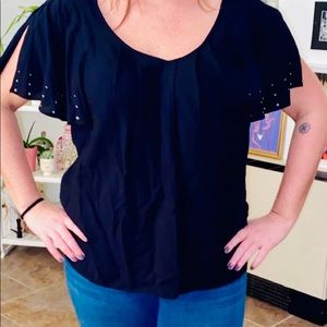 New Express Short Sleeved Blouse